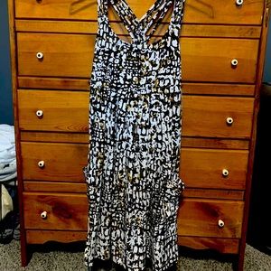 •Calvin Klein• Strappy Back Pocket Dress